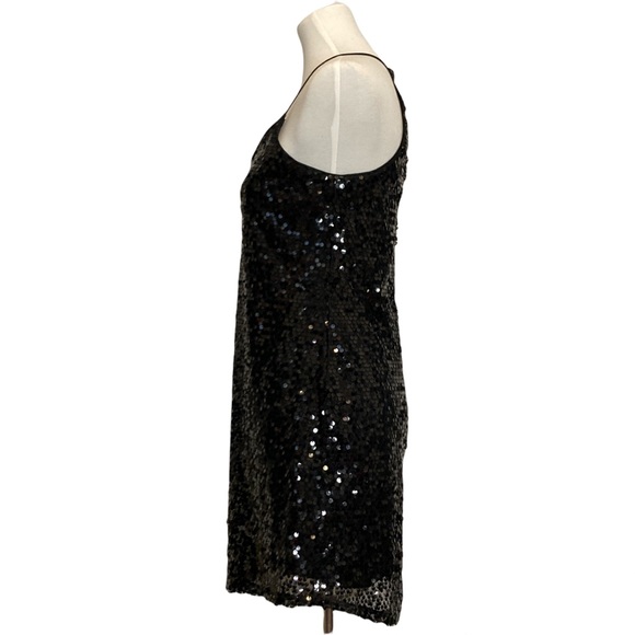 Express Black Sequin Dress Size XS - Picture 3 of 9
